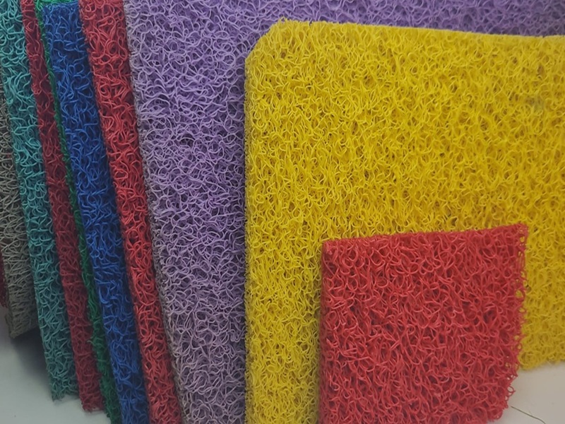 Kıvırcık paspas fabrika stok görünümü