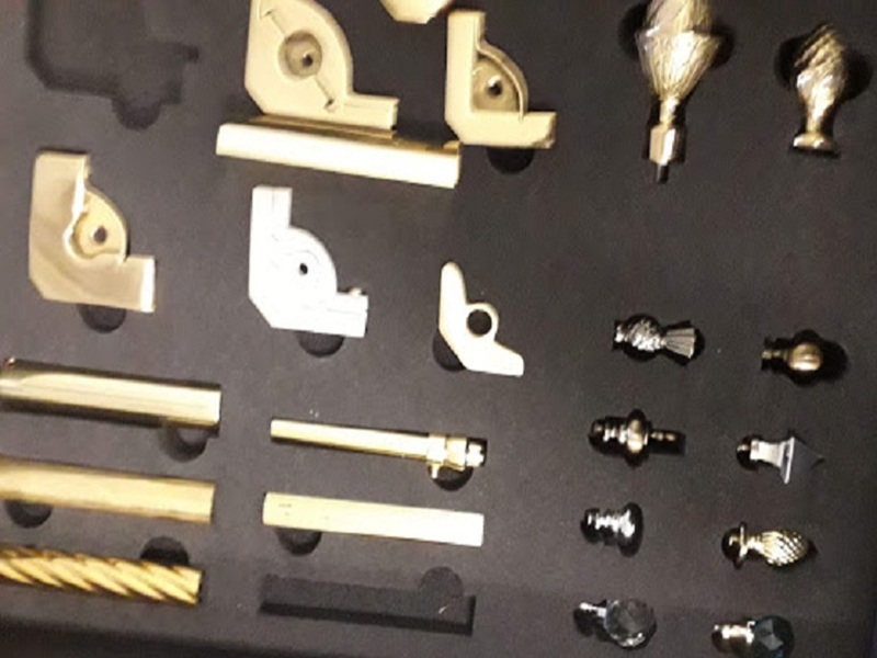 Merdiven Halı Çubuğu - Gümüş ve Altın Renk Halı Sabitleme Profili